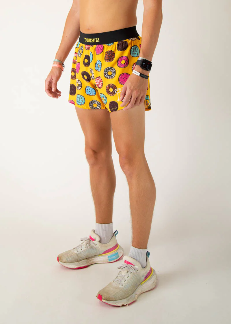Men's Salty Donuts 4" Half Split Shorts - Image 2