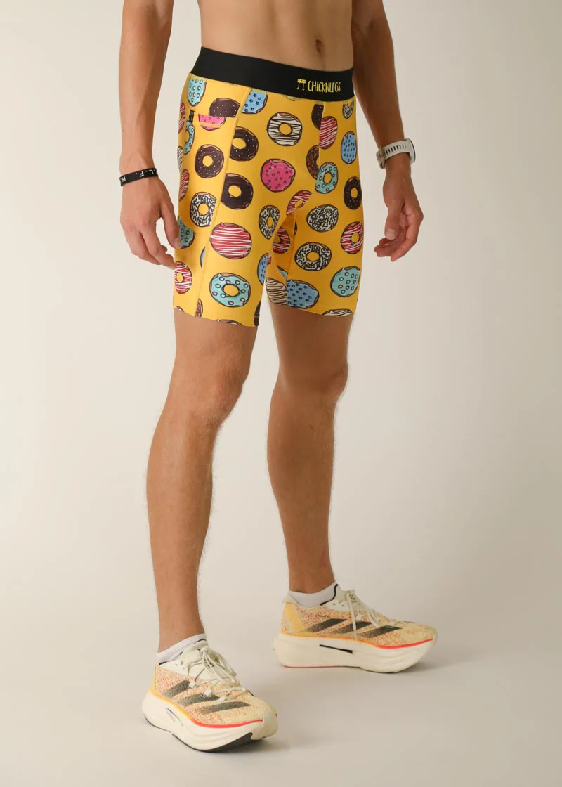 Men's Salty Donuts 8" Half Tights - Image 4