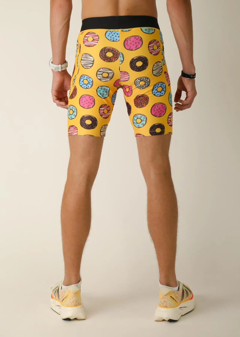 Men's Salty Donuts 8" Half Tights - Image 5