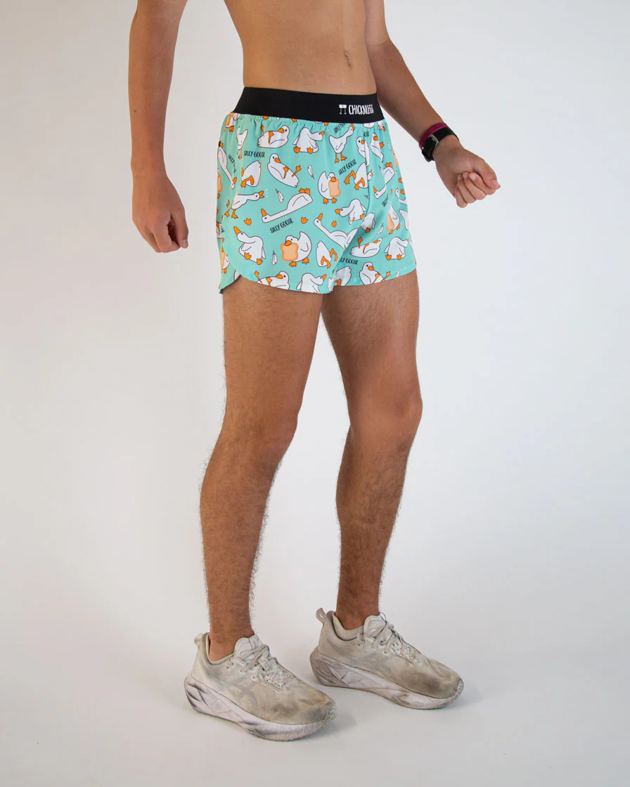 Men's Silly Goose 4" Half Split Shorts - Image 2