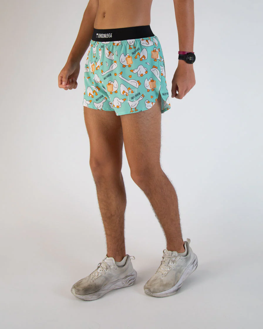 Men's Silly Goose 4" Half Split Shorts - Image 3