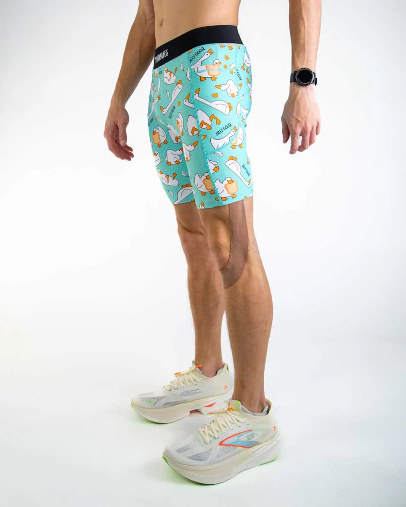 Men's Silly Goose 8" Half Tights - Image 3