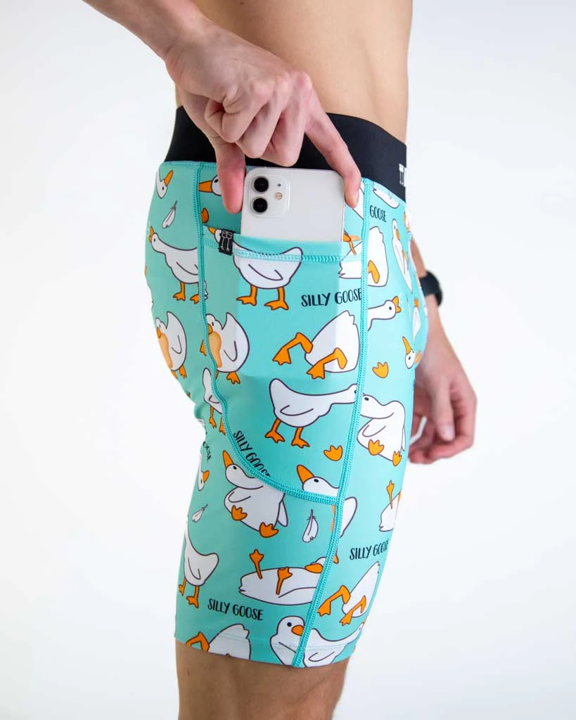 Men's Silly Goose 8" Half Tights - Image 5