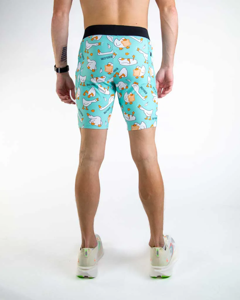 Men's Silly Goose 8" Half Tights - Image 6
