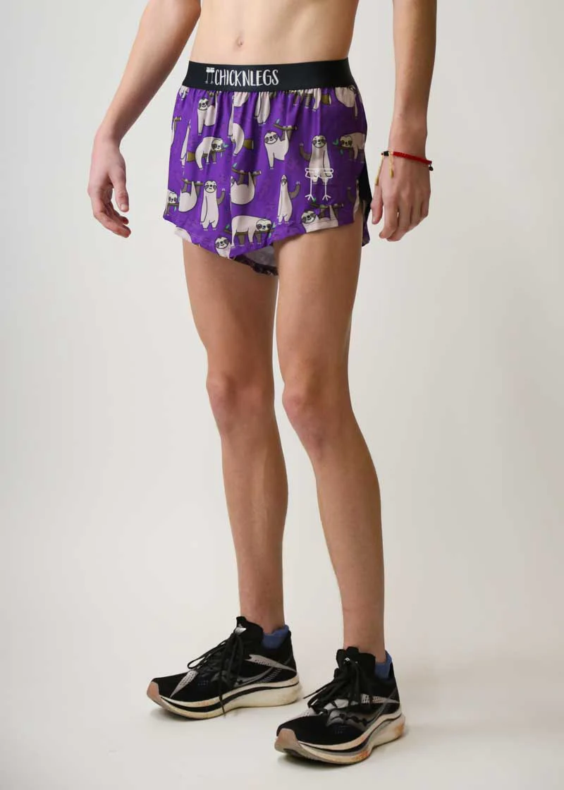 Men's Sloths 2" Split Shorts - Image 2