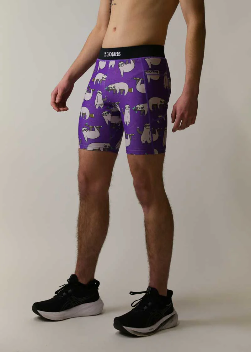 Men's Sloths 8" Half Tights - Image 4