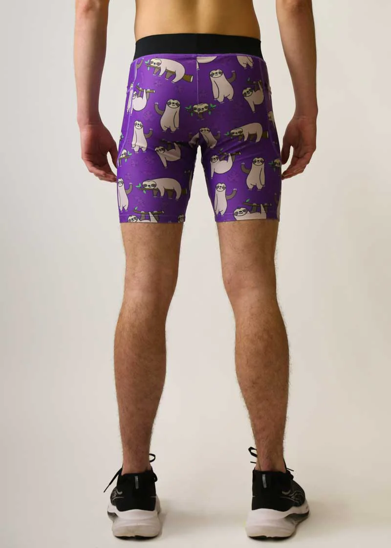 Men's Sloths 8" Half Tights - Image 5