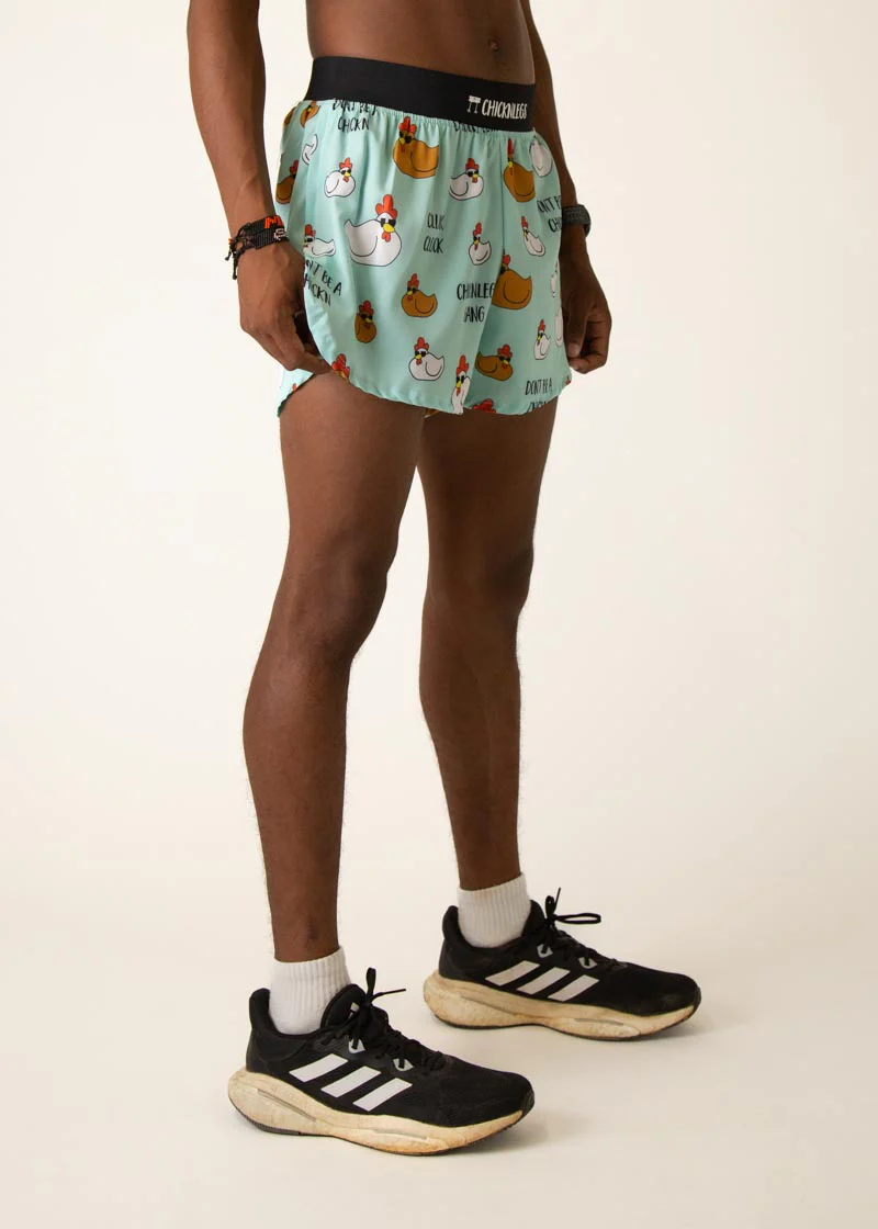 Men's Swaggy Chickns 4" Half Split Shorts - Image 3