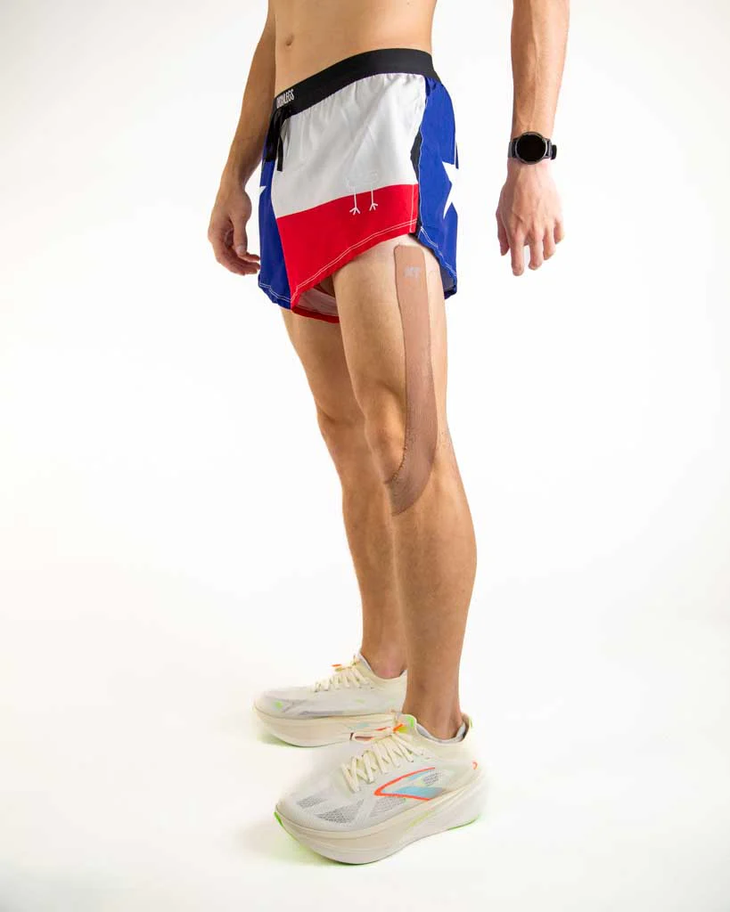 Men's Texas Flag 2" DS Split Shorts - Image 4