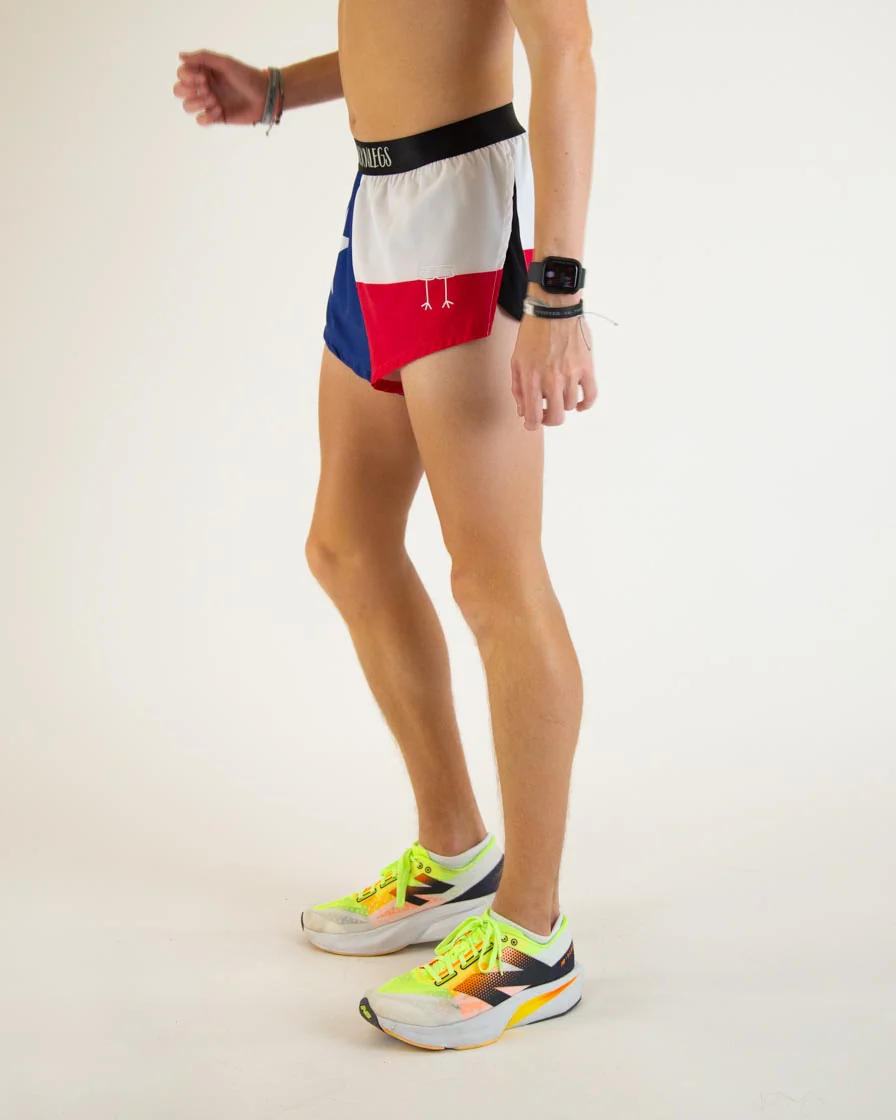Men's Texas Flag 2" Split Shorts - Image 4