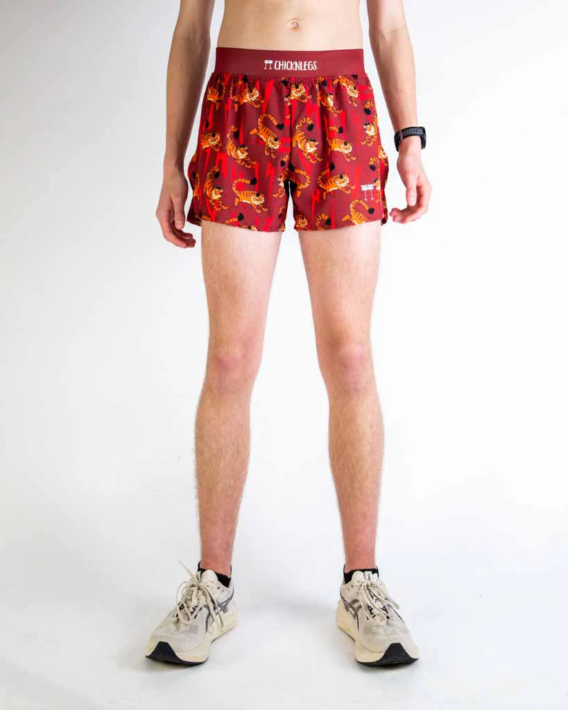 Men's Tigers 4" Half Split Shorts