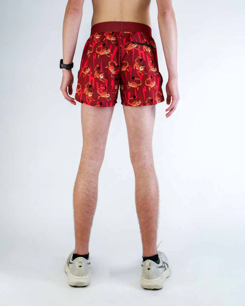 Men's Tigers 4" Half Split Shorts - Image 3