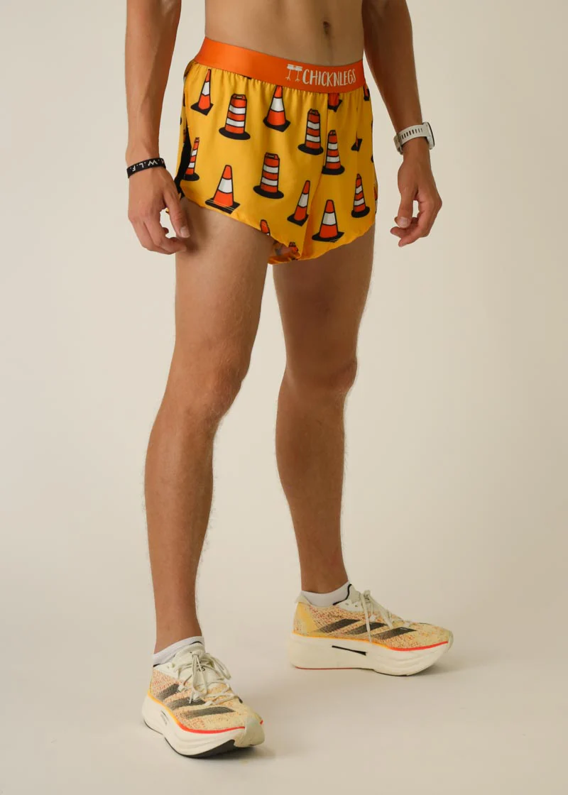 Men's Traffic Cones 2" Split Shorts - Image 3