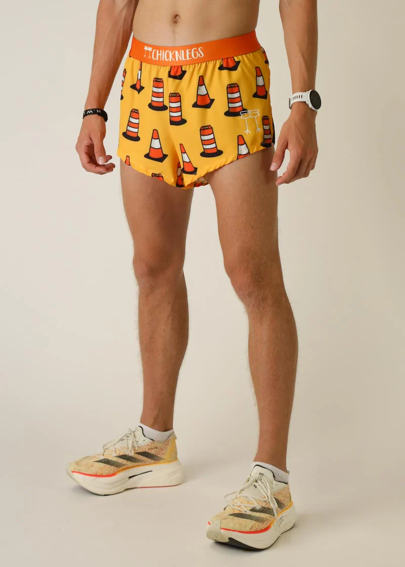 Men's Traffic Cones 2" Split Shorts - Image 4
