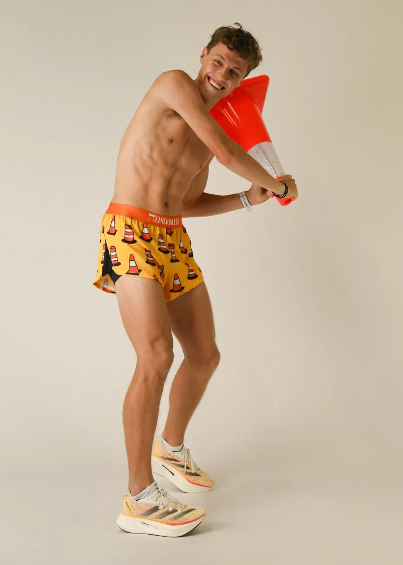 Men's Traffic Cones 2" Split Shorts - Image 6