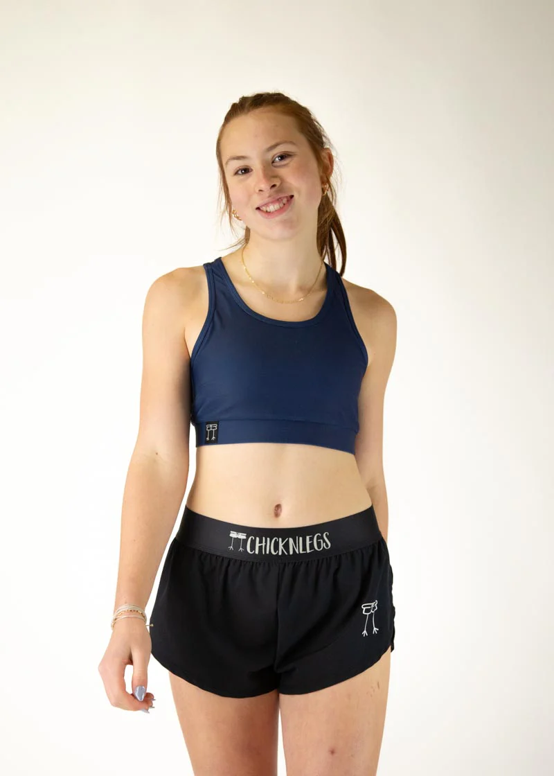 Navy Blue OG Sports Bra - Image 2