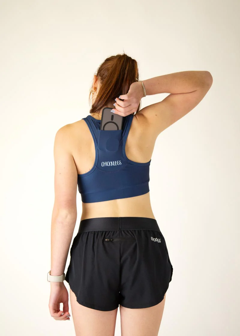 Navy Blue OG Sports Bra - Image 6