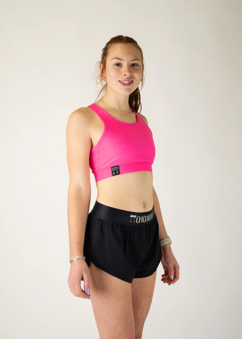 Neon Pink OG Sports Bra - Image 4