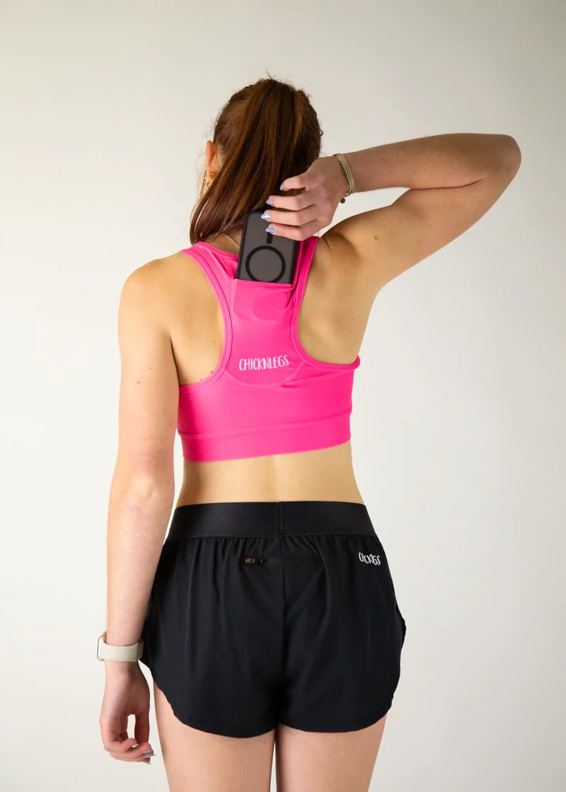 Neon Pink OG Sports Bra - Image 6