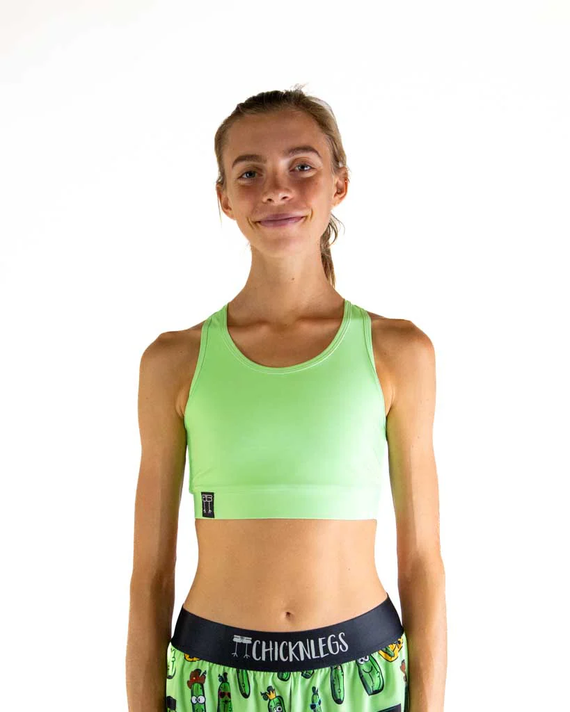 Pickle Juice Green OG Sports Bra - Image 2