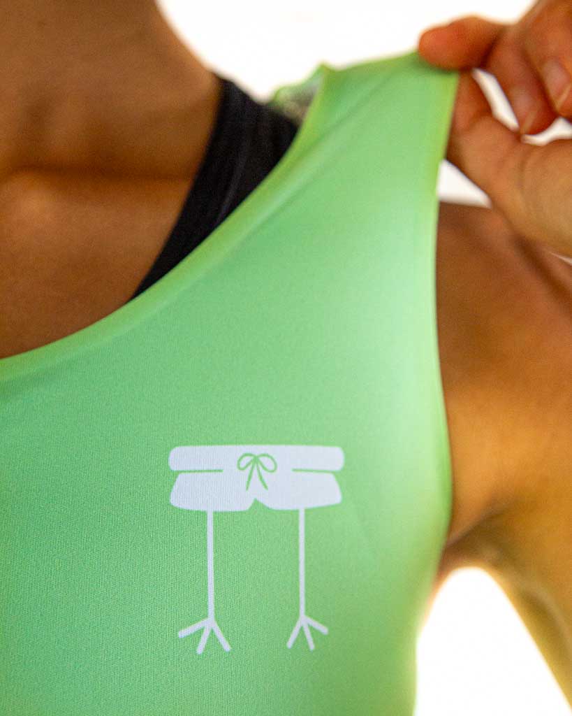 Pickle Juice Green PWR Crop Top - Image 3