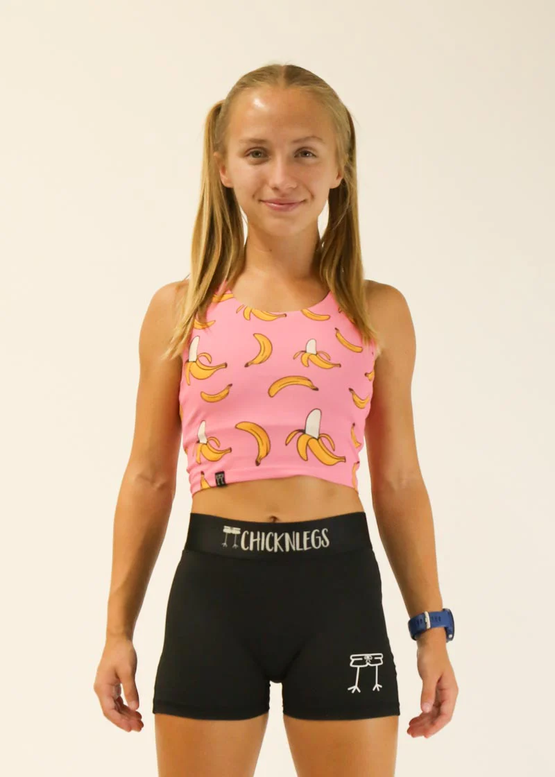 Pink Bananas PWR Crop Top - Image 2