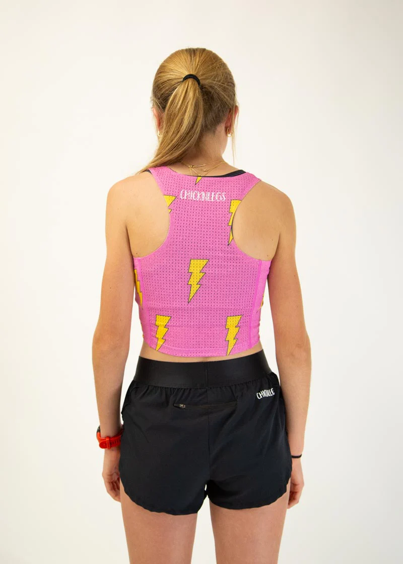 Pink Bolts PWR Crop Top - Image 4