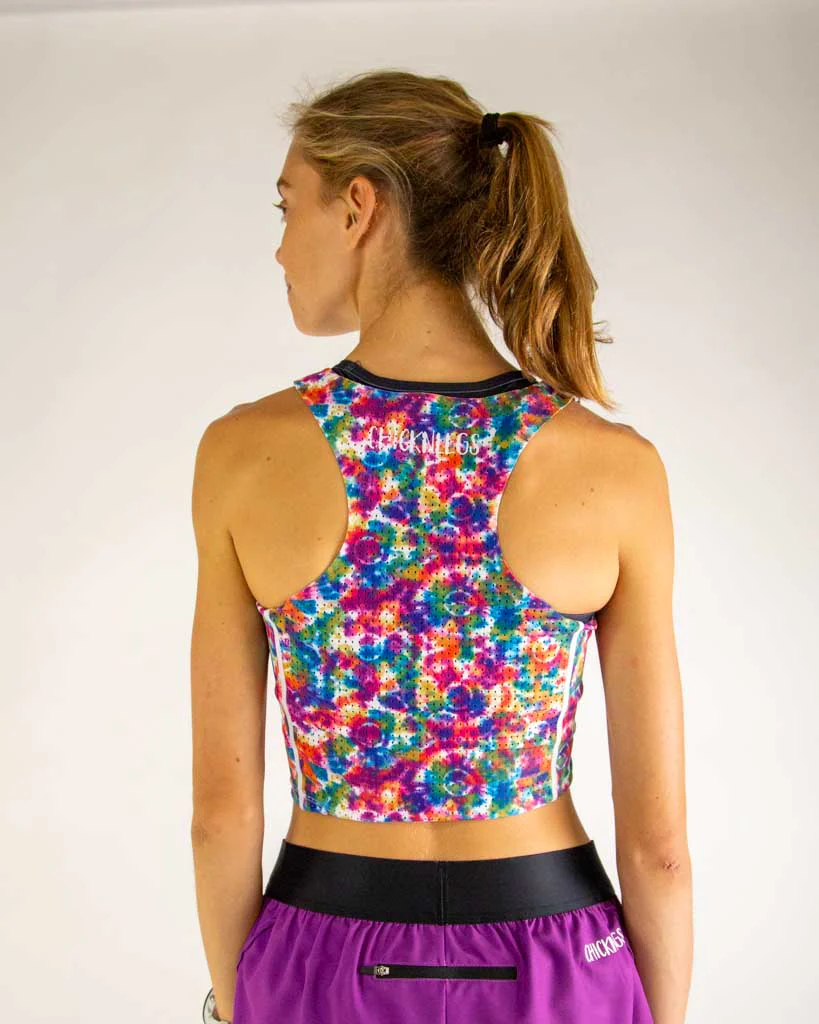 Tie-Dye PWR Crop Top - Image 5
