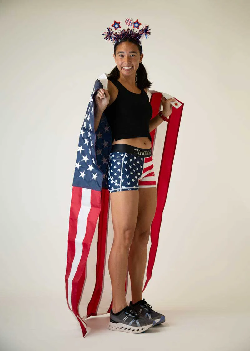 Women's USA 3" Compression Shorts - Image 6