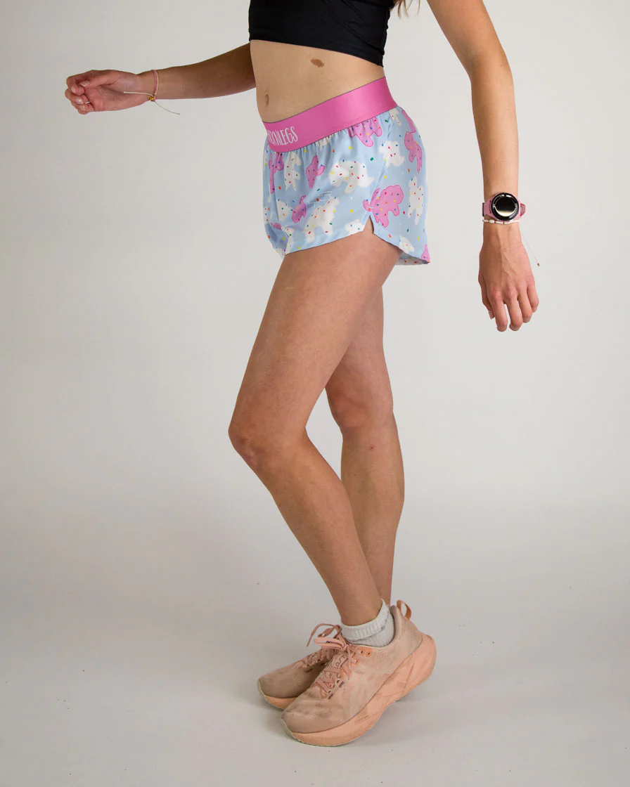 Women's Animal Cookies 1.5" Split Shorts - Image 3