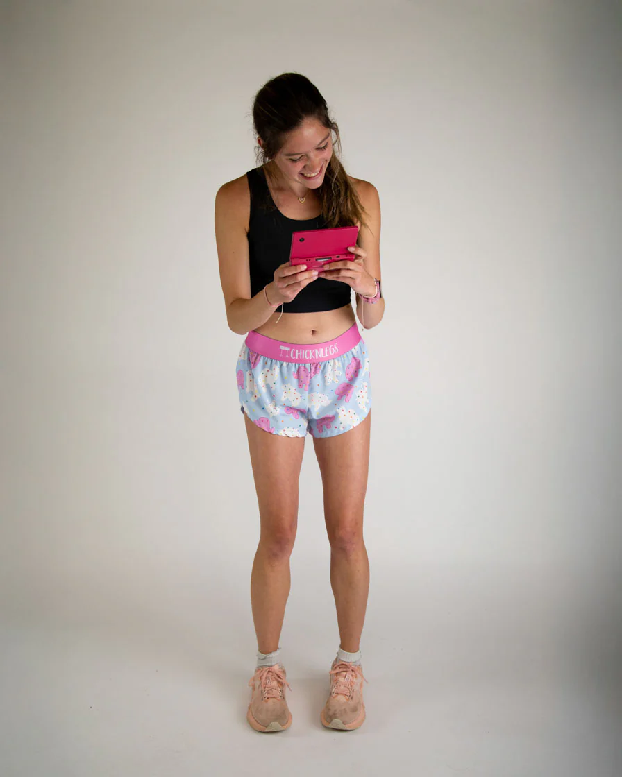 Women's Animal Cookies 1.5" Split Shorts - Image 6