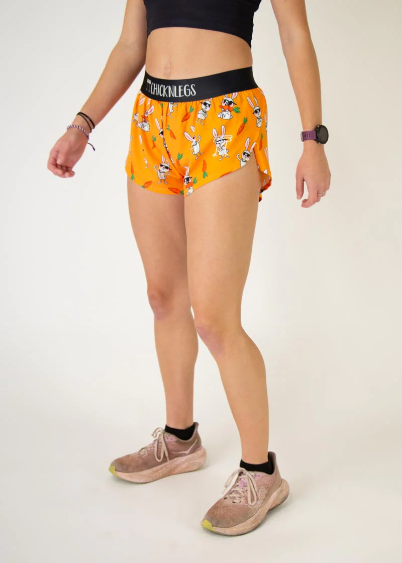 Women's Bad Bunny 1.5" Split Shorts - Image 3