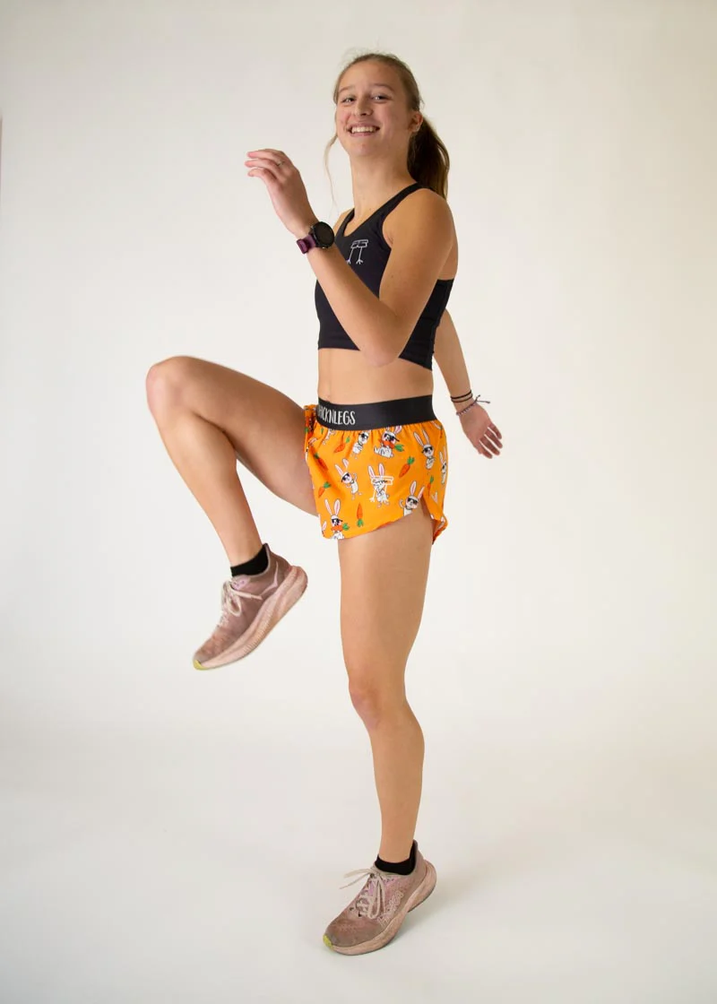 Women's Bad Bunny 1.5" Split Shorts - Image 6