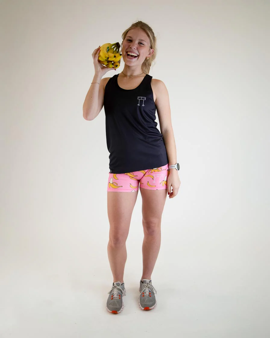 Women's Black Performance Singlet - Image 6