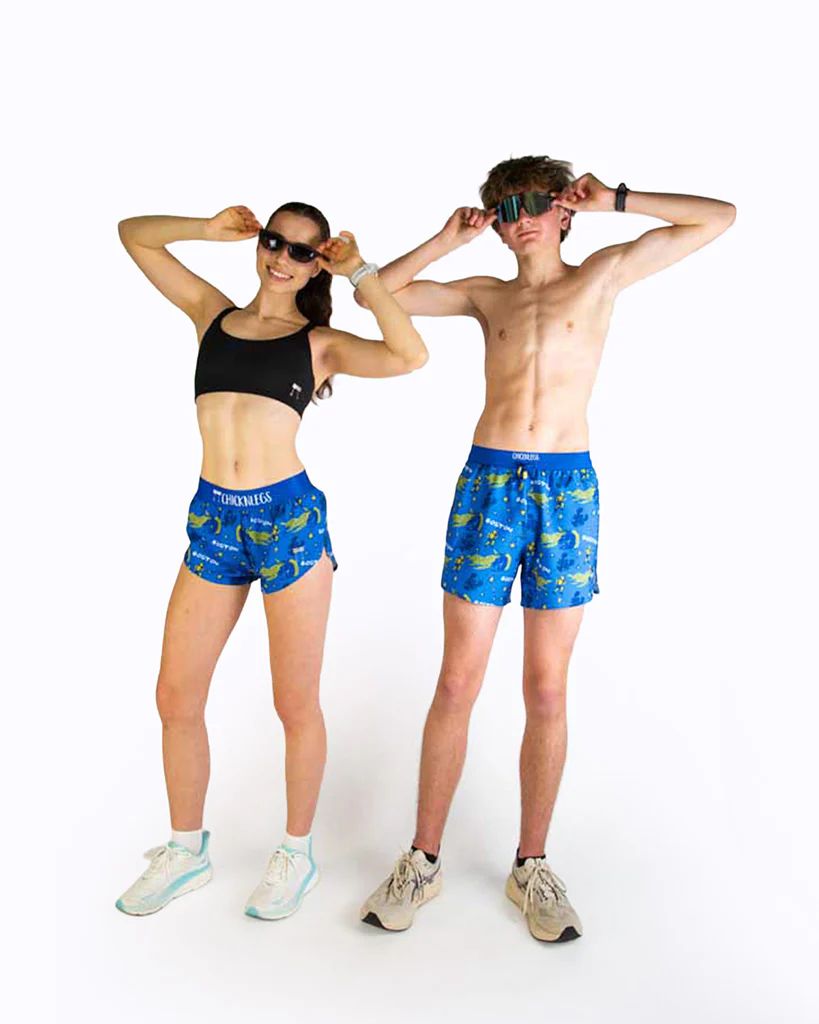 Women's Boston Doodle 1.5" Split Shorts - Image 9