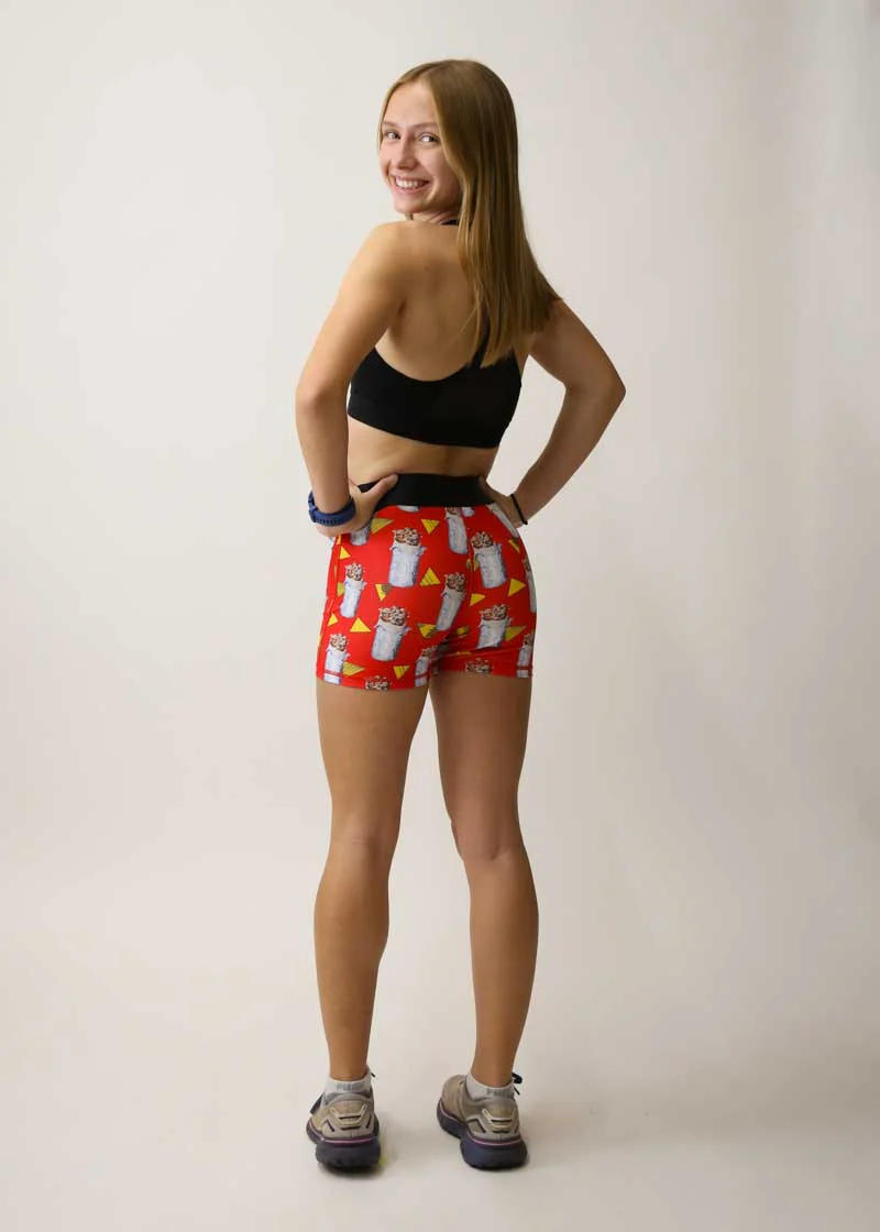 Women's Burritos 3" Race Compression Shorts - Image 5