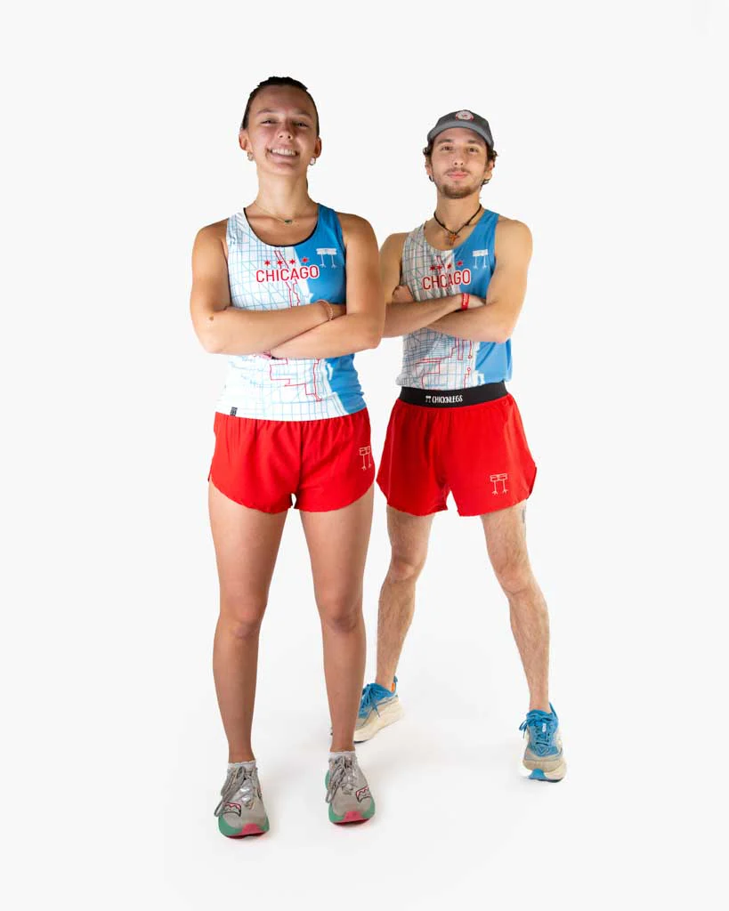 Women's Chicago Marathon Course Singlet - Image 7