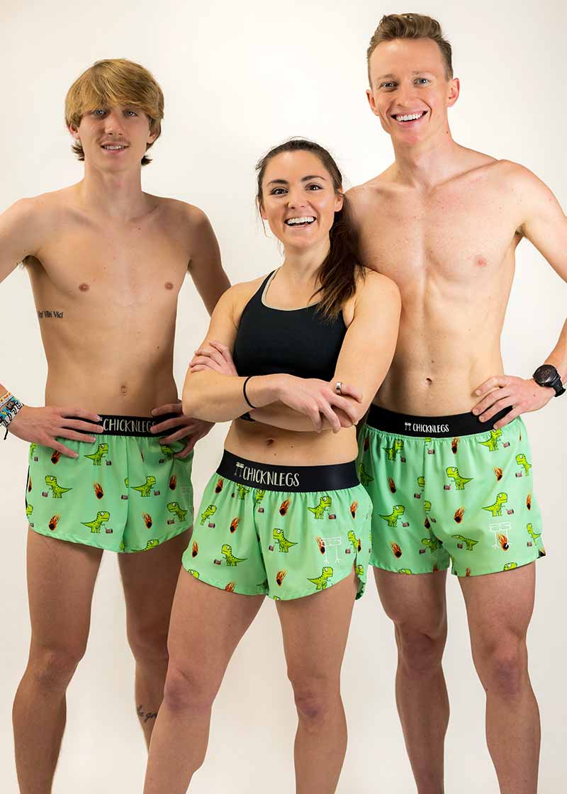 Women's Dino-sore 1.5" Split Shorts - Image 7