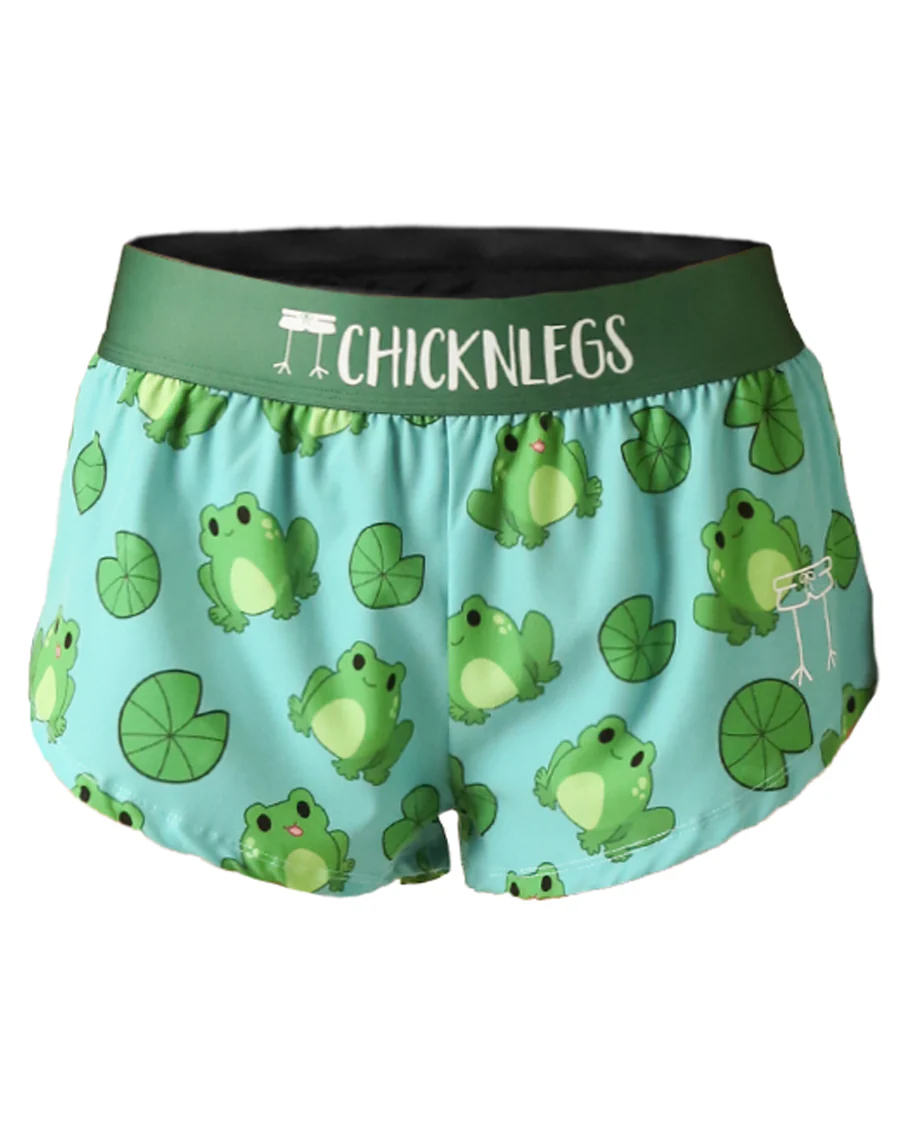Women's Fartlek Froggies 1.5" Split Shorts