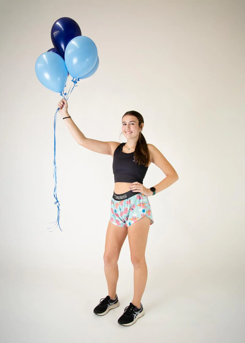 Women's Flying Pigs 1.5" Split Shorts - Image 7