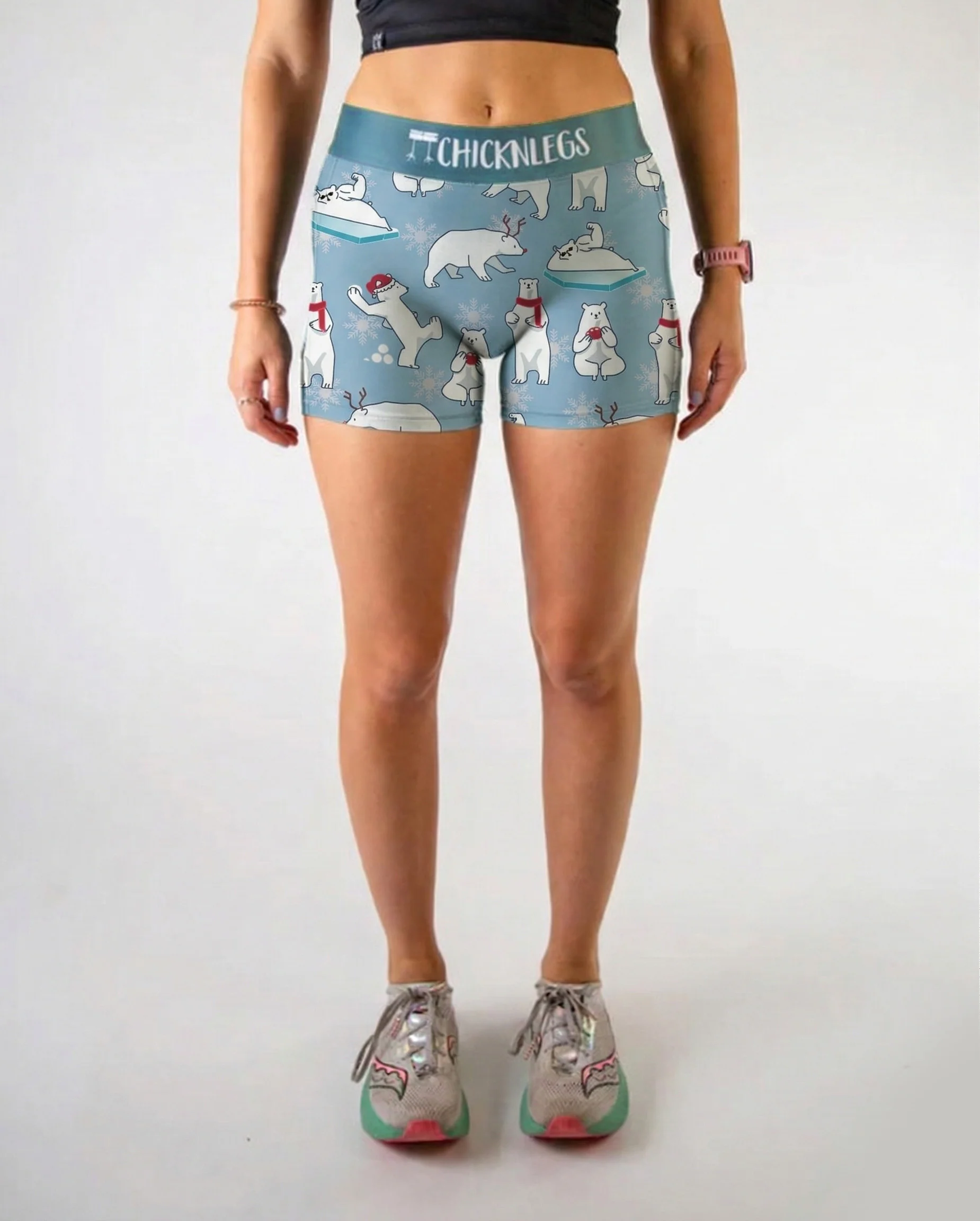 Women's Frosty Plunge 3" Compression Shorts