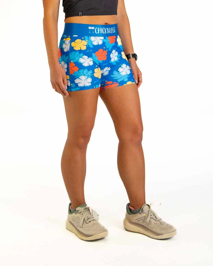 Women's Hawaiian 3" Compression Shorts - Image 3