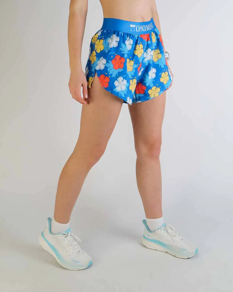 Women's Hawaiian 4" Split Shorts - Image 2