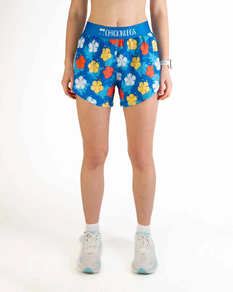Women's Hawaiian 4" Split Shorts - Image 3