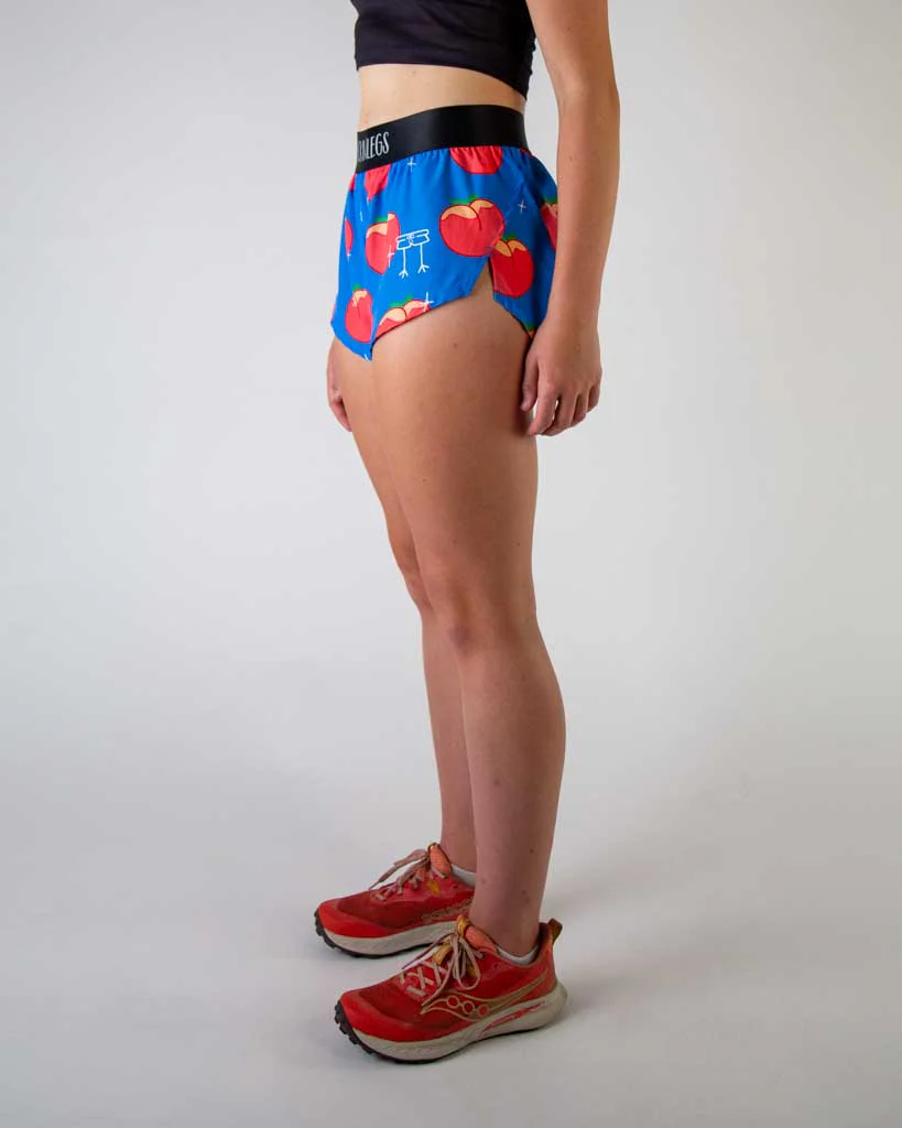 Women's Juicy Peaches 1.5" Split Shorts - Image 4