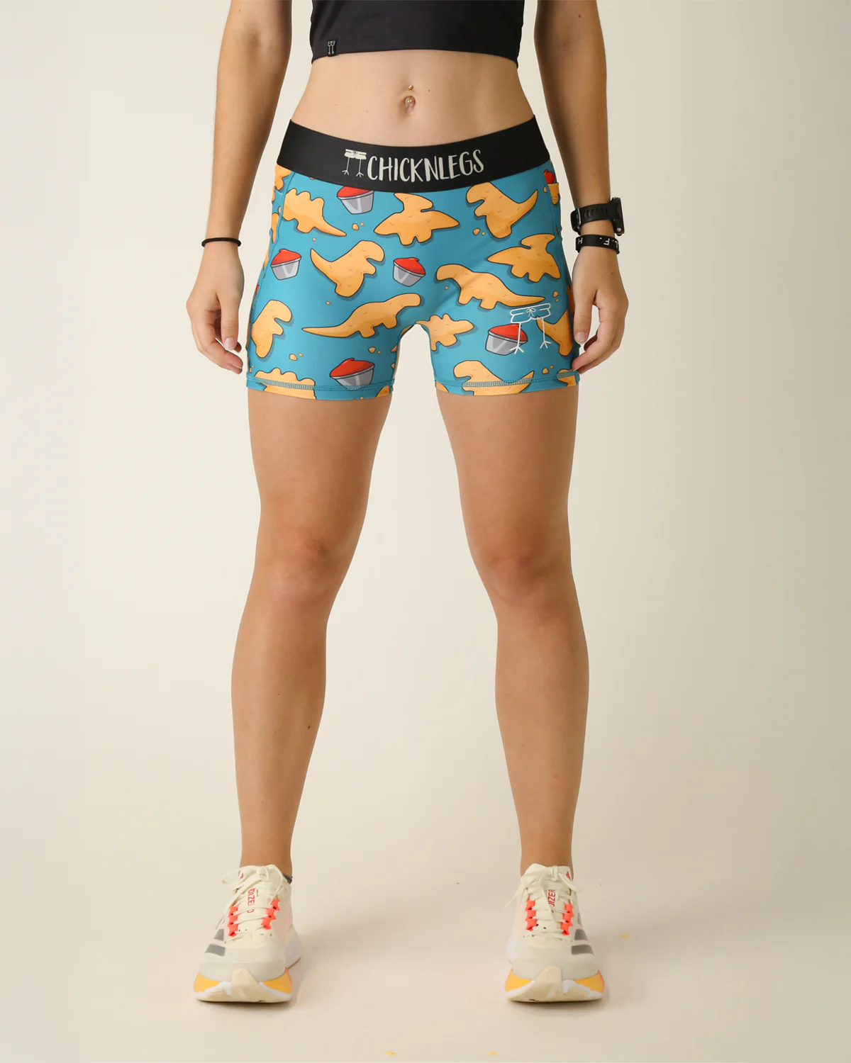 Women's Nuggets 3" Compression Shorts