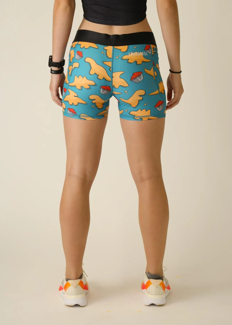 Women's Nuggets 3" Compression Shorts - Image 4