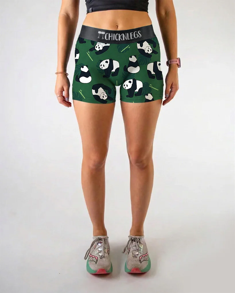 Women's Pandas 3" Compression Shorts