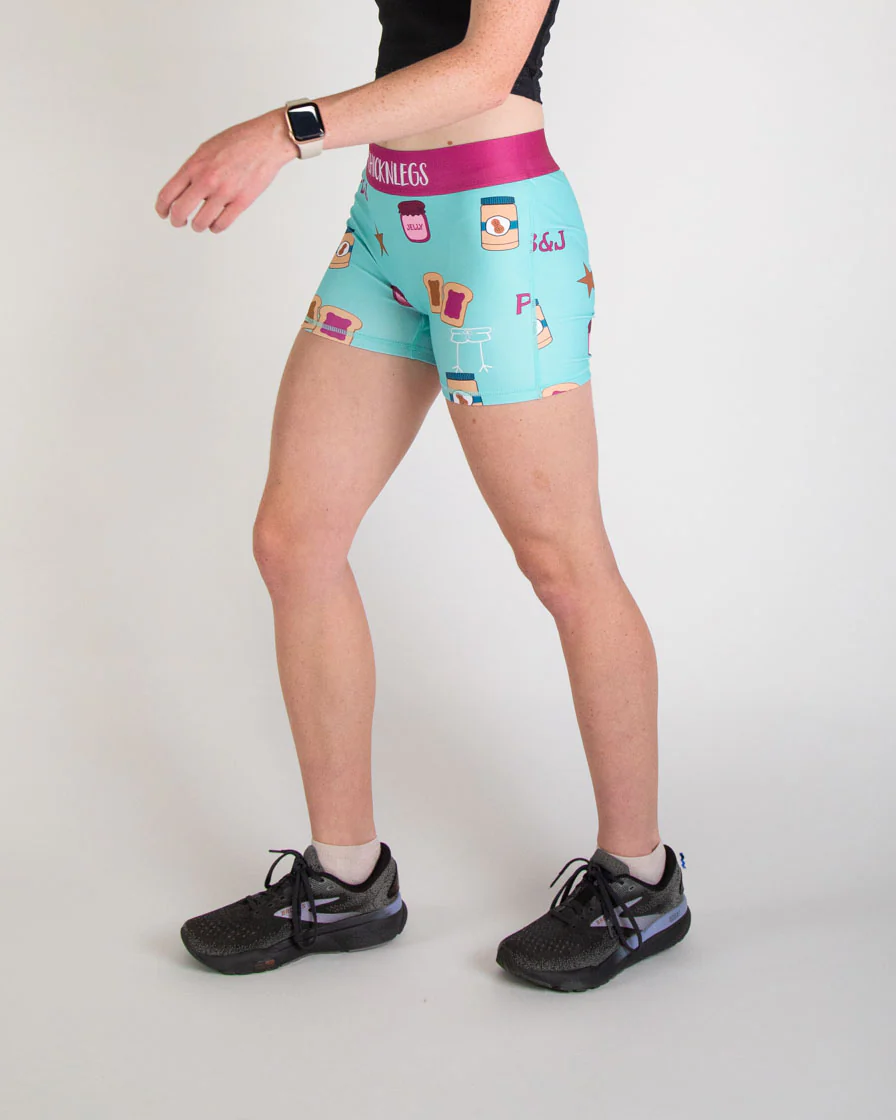 Women's PB&J 3" Race Compression Shorts - Image 3