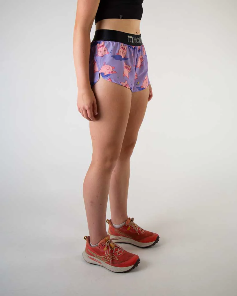 Women's Piggies 1.5" Split Shorts - Image 4